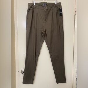 Olive Green Stretchy trousers